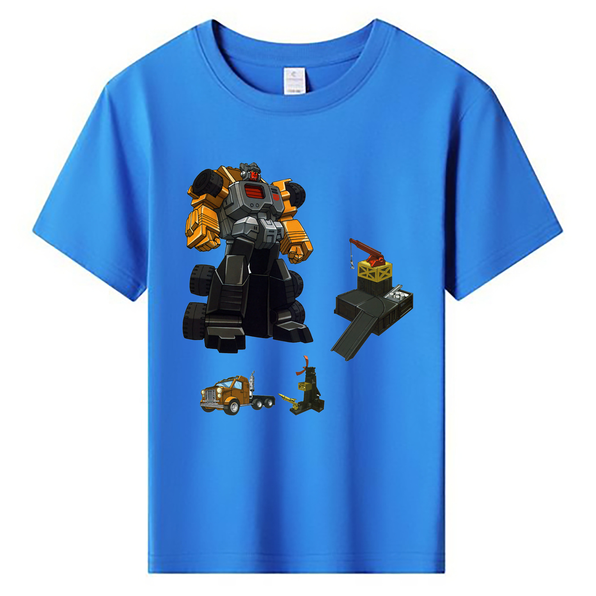 （画像用）  綿100％キッズTシャツ（フロントプリント）